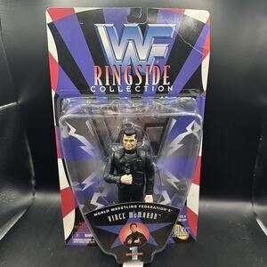 WWF Ringside Collection Vince McMahon Action Figure Jakks 1997 MOC Series 1